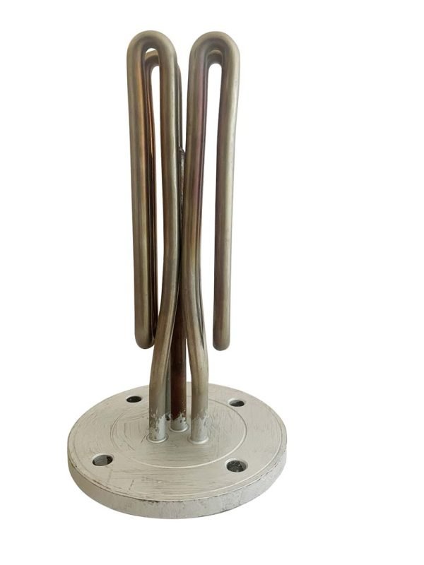 HEAT. ELEM. W/FLANGE Ø 110mm 4 HOLES W. 3300 REVERBERI W/PROBE HOLDER L=180mm Øf 9mm I=85mm GT Ø 6mm