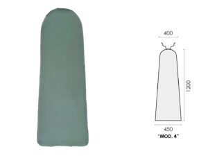 HOUSSE POLYESTER VERTE (mod.4) 1200x450x400mm UNIVERSELLE