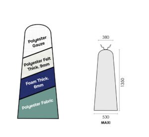 PRONTO-STIR "ULTRA" VERDE 1350x530x380mm MAXI