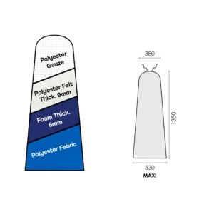 PRONTO-STIR "ULTRA" AZUL 1350x530x380mm MAXI