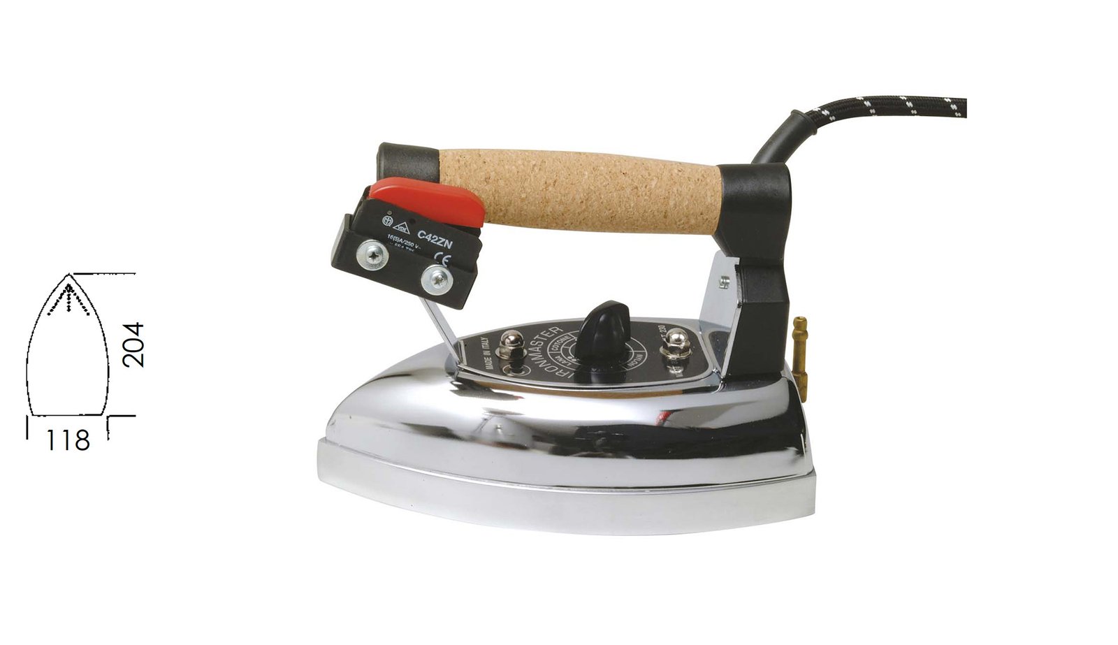 ELECTROSTEAM IRON IRONMASTER Kg. 1,800