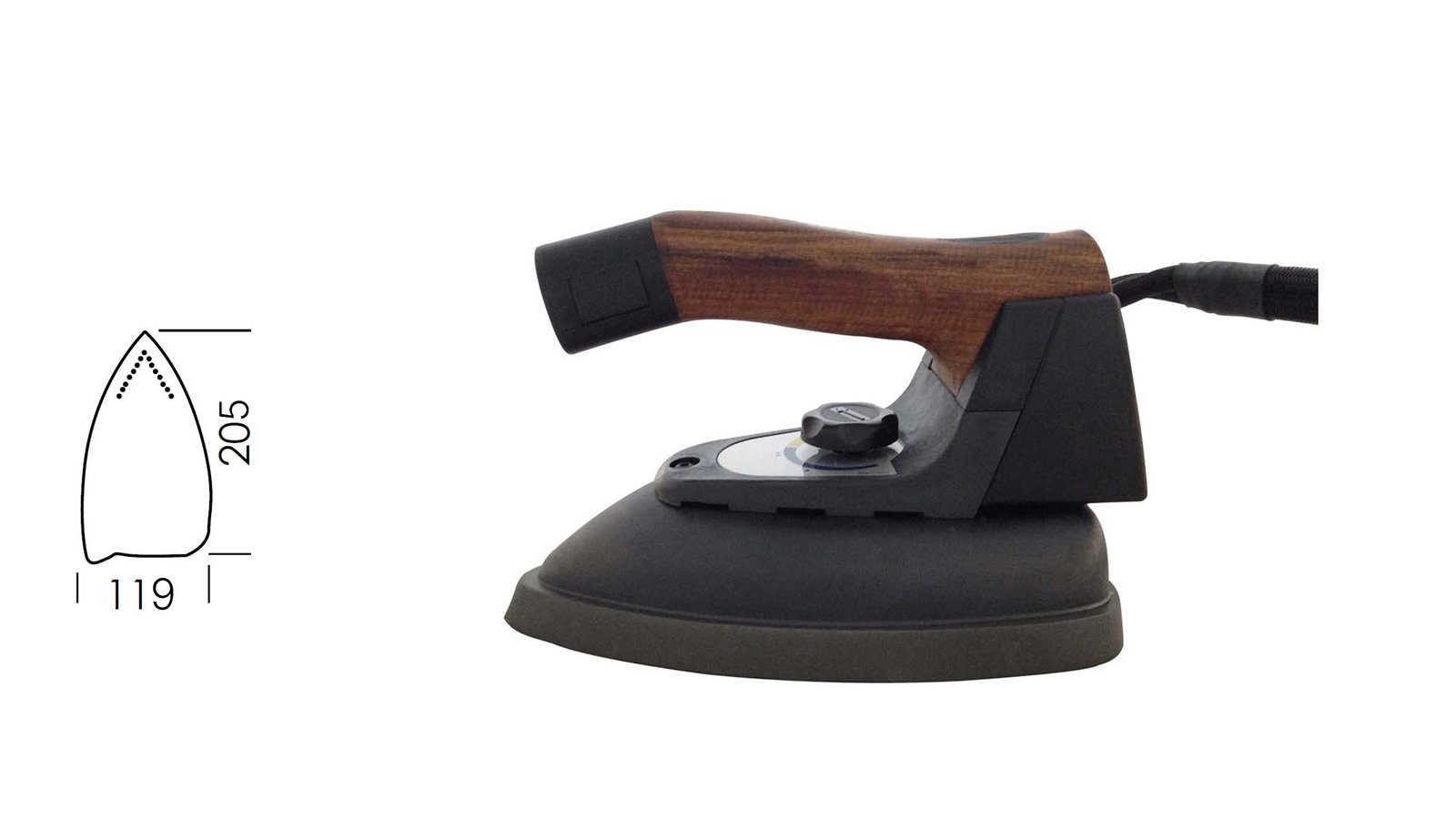 ELECTROSTEAM IRON T5 Kg. 1,850 (SATINY)