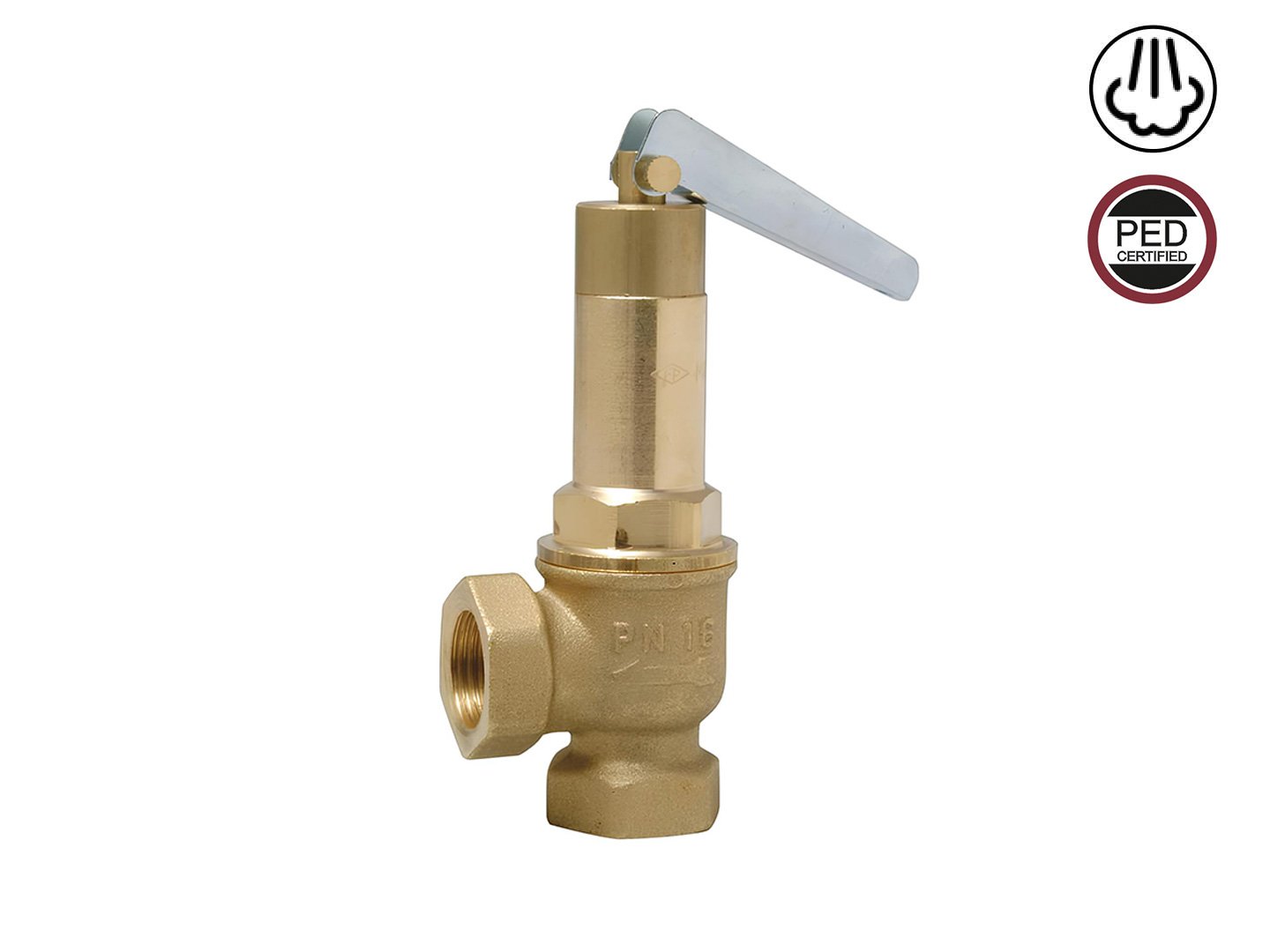 SOUPAPE DE SECURITE' A LEVIER (certifiée PED)