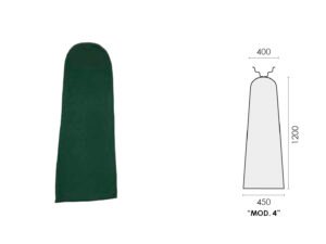 TELO STRETCH VERDE (mod.4) 1200x450x400mm UNIVERSALE