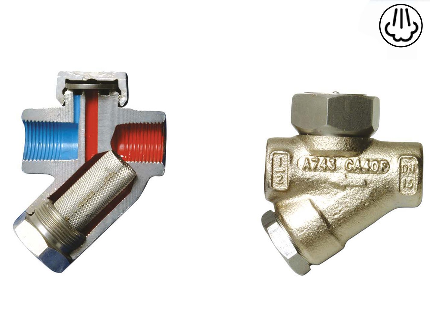 SPIRAX THERMODYNAMIC STEAM TRAP TD 42+FILTER