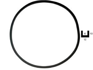 GUARNIZIONE ERCLOR OBLO' Ø 500mm FIRBIMATIC