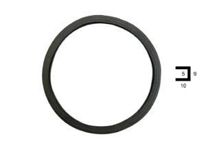 GUARNIZIONE ERCLOR VETRO 150X5mm FIRBIMATIC