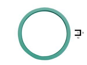 GUARNIZIONE VITON VETRO 150X5mm FIRBIMATIC