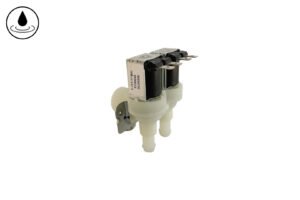 ELETTROVALVOLA ACQUA ELBI 3/4"M. - 2 PORTAGOMMA Ø 12mm ANGOLO