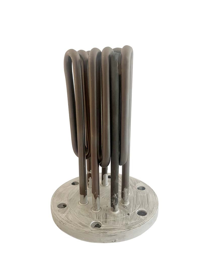 RES. CON BRIDA Ø 150mm 6 FOROS W. 5000 REVERBERI C/SOPORTE SONDA L=200mm Øf 12mm I=121mm GT Ø 8mm