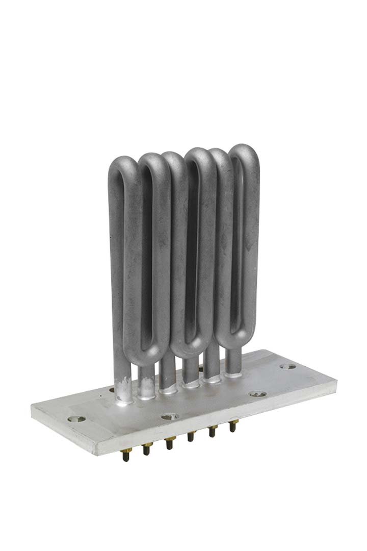 RESISTENZA CON FLANGIA RETTANGOLARE 6 FORI MAX STIR