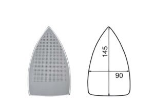 MACPI 045      PLANTILLA EN PTFE Y ALUMINIO